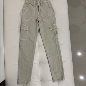 American Eagle Outfitters Women’s Cargo Pants - Light Tan